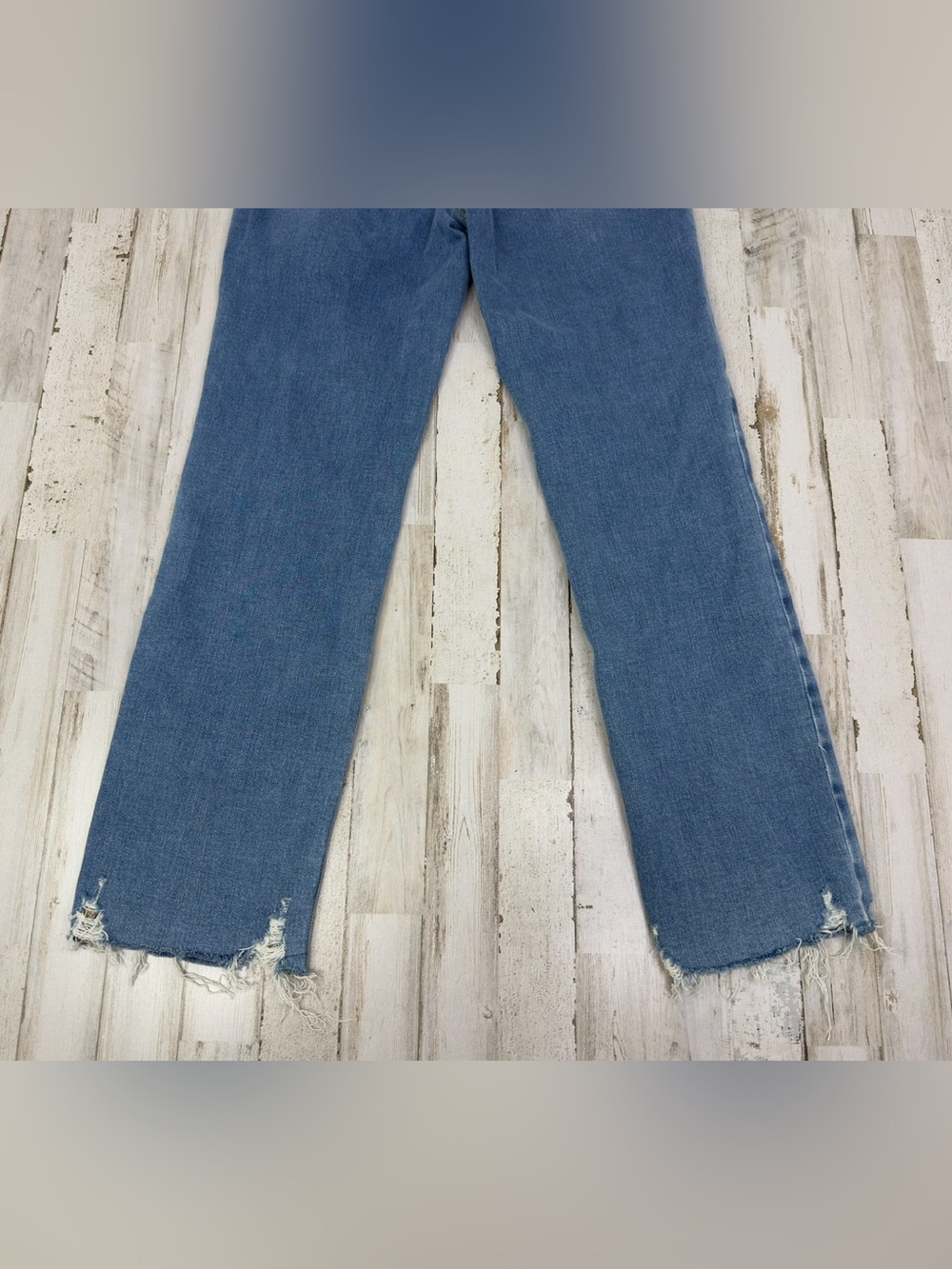 Good American Womens 2/26 (28x28) Jeans Straight Leg High Rise Denim - Picture 11 of 11
